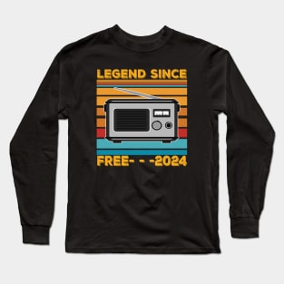 Legend Since 2024 Free Long Sleeve T-Shirt